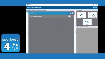 Configure Digital Adapter (SPARKvue)