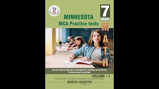 Full Book Preview Video | Minnesota , MCA | 7th Grade Math Practice Tests ,Volume 1 Update