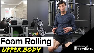 How to Foam Roll the Upper Body