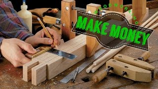 Wooden Project Ideas: http://offrak.com/moneymakingprojects Thinking of how to start a woodworking business? Woodworking ...