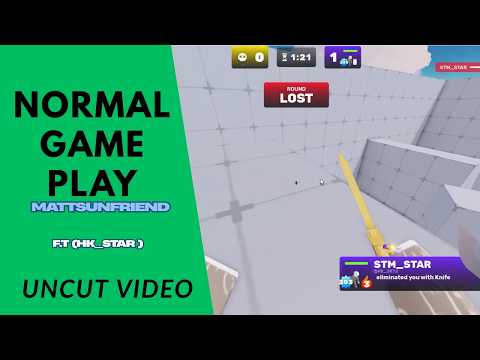 I got shocked when he play knife