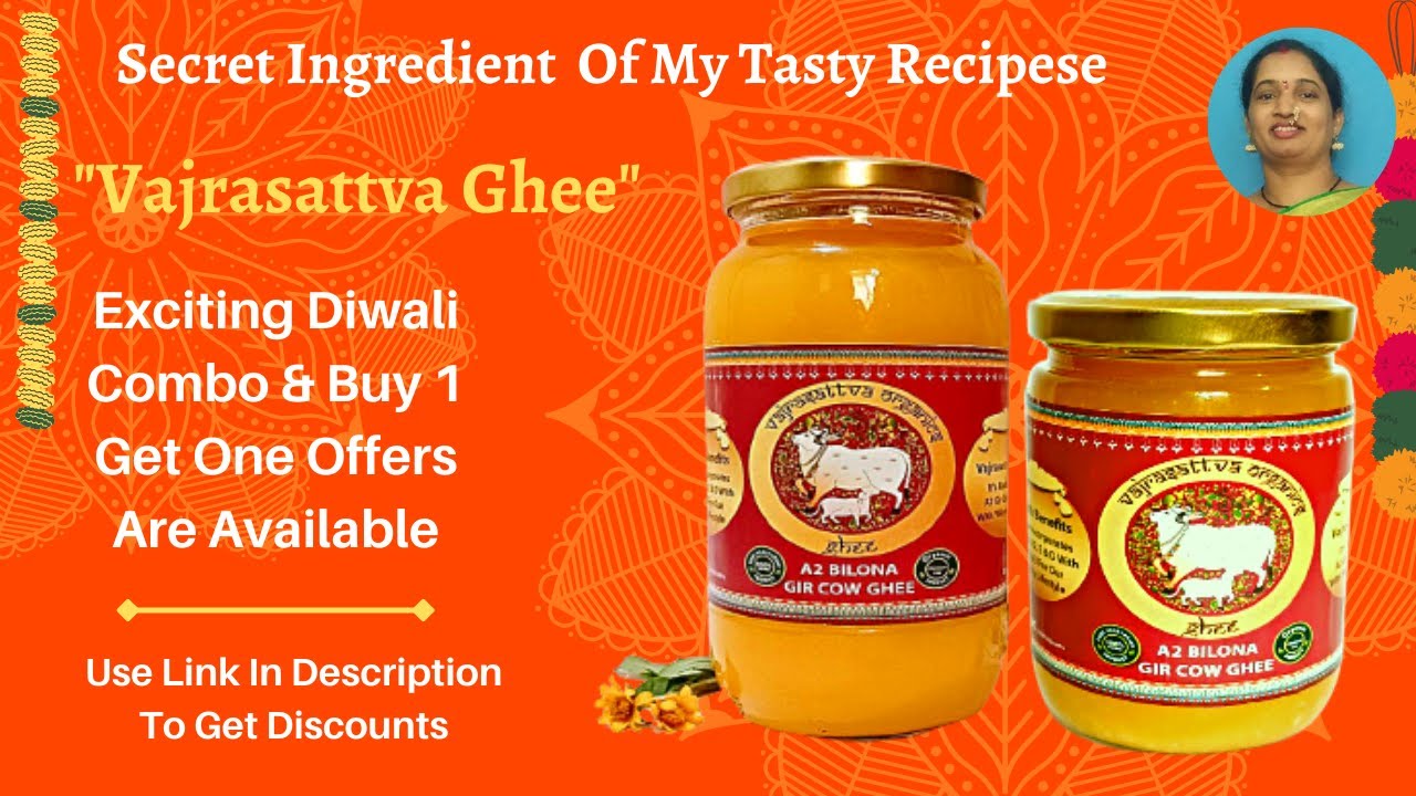 ghee combo offer traditional organic ghee A2 gir cow ghee Pure