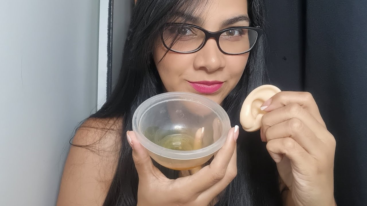 АСМР Лизать мёд в ухо (субтитры) | АСМР на испанском языке