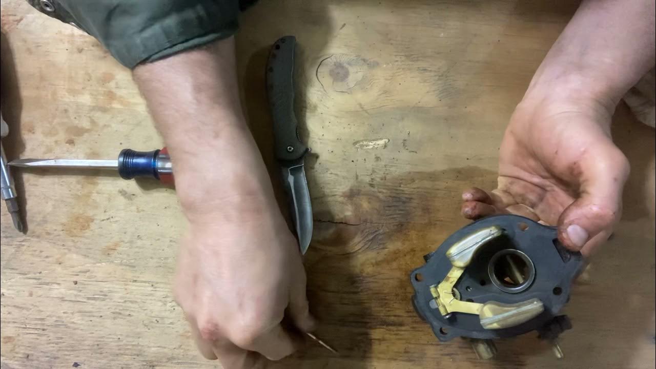 How to rebuild a zenith carburetor for a SA 200 welding machine YouTube