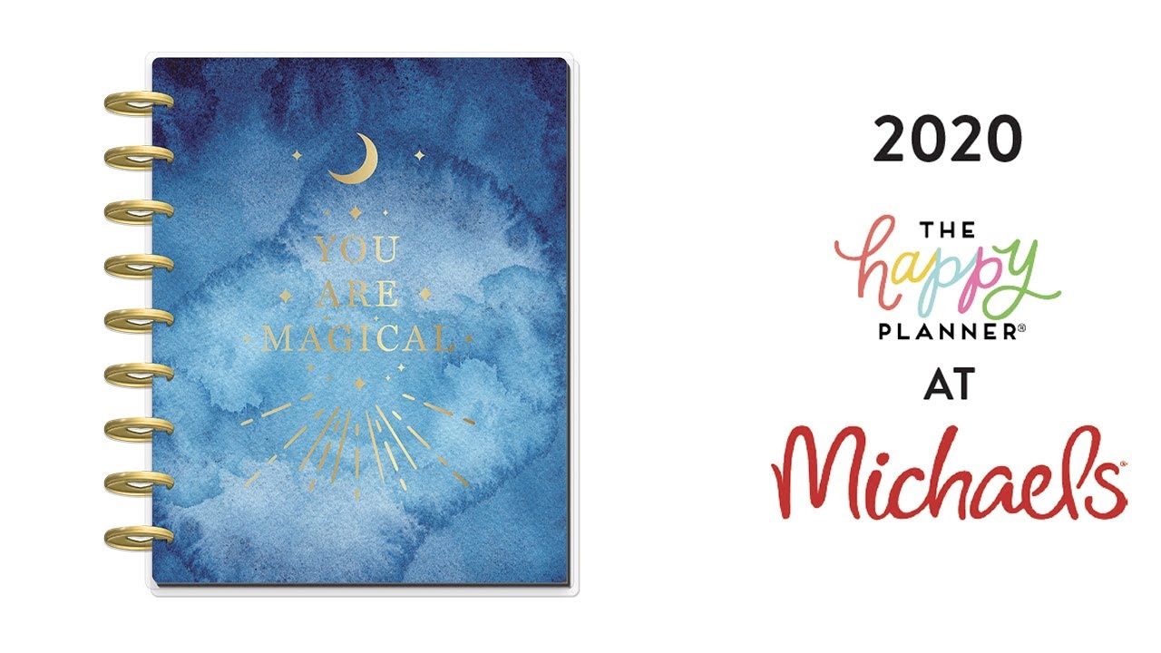 2020 Spring REVEAL MICHAELS Happy Planners YouTube 2020 spring reveal michaels happy planners youtube