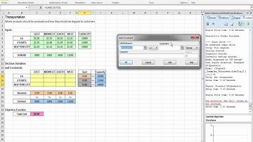 Developing Spreadsheet-Based Decision Support Systems Video Fig 8.27 to 8.29