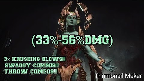 "THE GODDESS OF VIRTUE" Mk11 Cetrion High Damage Combos