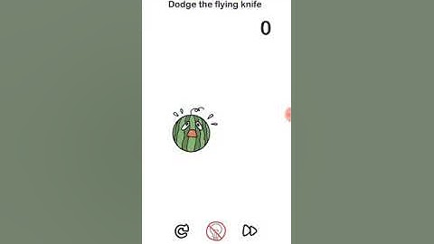 Brain out level 10 | Dodge the Flying Knife Solution Walkthrough.