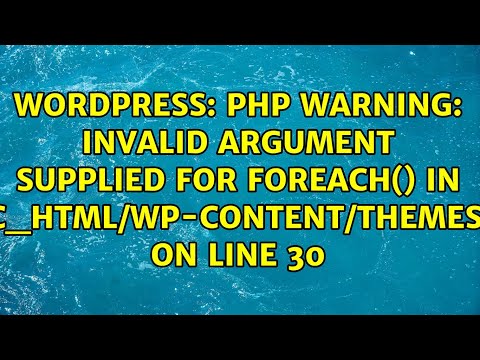 PHP Warning: Invalid