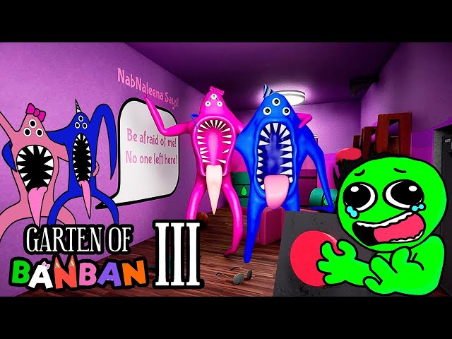 BANBAN And NABNAB Are IN LOVE?! Garten of Banban 3 Animation 