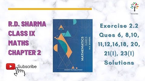 RD sharma class 9 Maths Ex 2.2 Level 2 | Exponents of Real Numbers