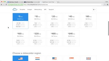 Deploying Flask Applications to the Cloud - Create a Digital Ocean Account and Droplet (2/11)