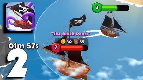 Pirate Raid - Caribbean Battle - Gameplay Part 2 (Android, iOS) - All Levels