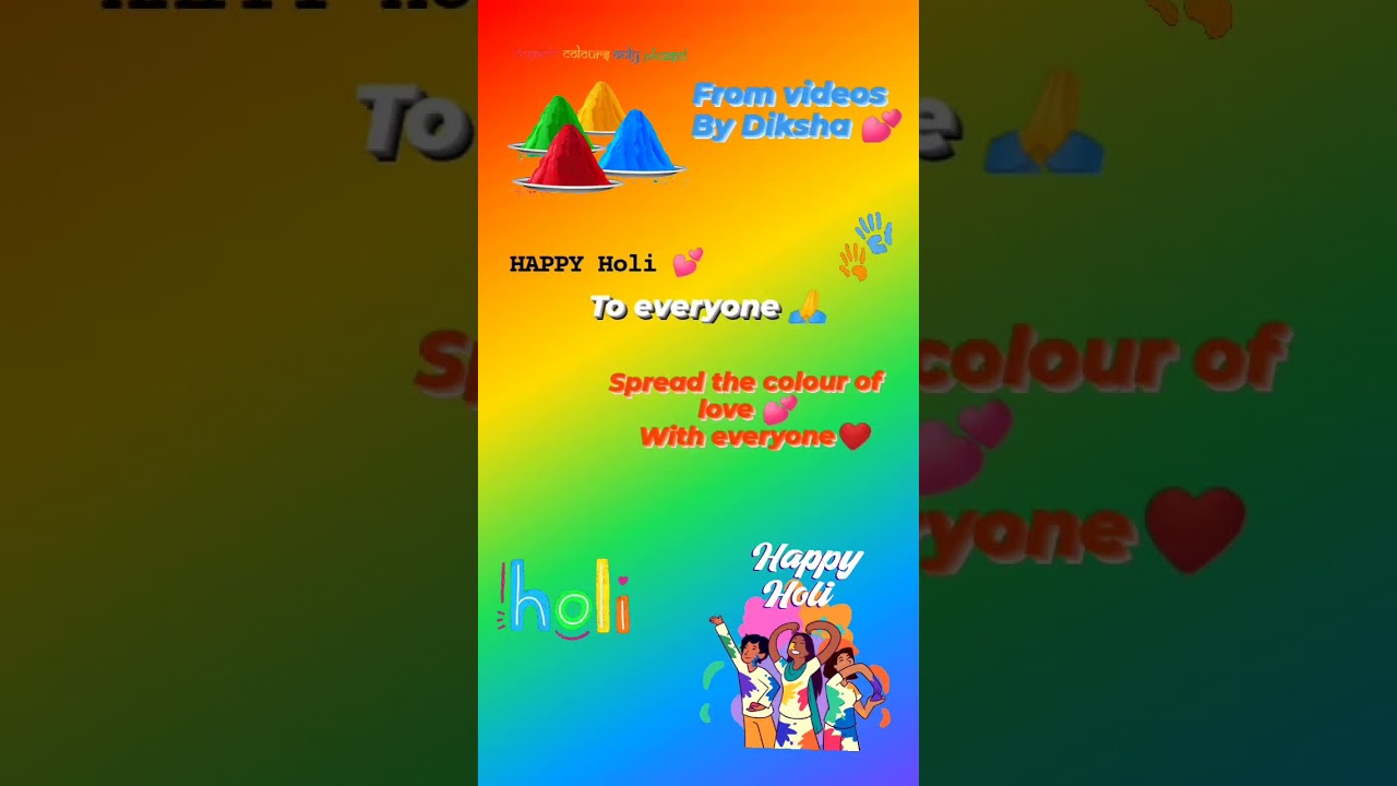 Happy Holi to everyone 💕#youtubeshorts #trending #shortsviral #todayshortsviral #shortsviral