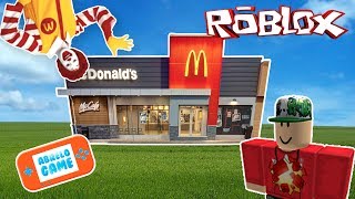 Roblox Haciendo nuestro McDonald´s en Español Abrelo Game