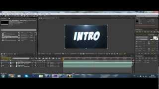 Speed Art - #1 // Intro cinema 4D, After effects.