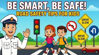 BE SMART,BE SAFE |CLASS-4 |ENGLISH |NCERT |SANTOOR | EXPLANATION | TRAFFIC RULES & SIGNS FOR KIDS