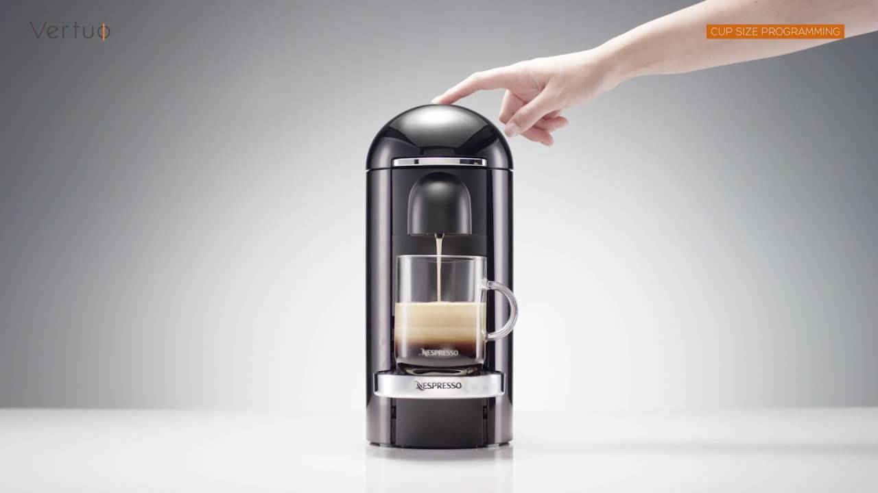 How to Change Cup Size on Nespresso Vertuo? 