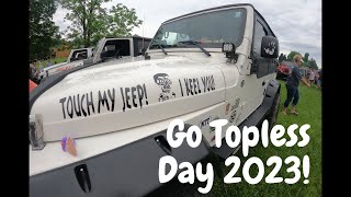 Jeepin&#39; 2023 Go Topless Day!! Townsend TN. #fulltimerv #gatlinburgtn #jeeplife #jeepwrangler