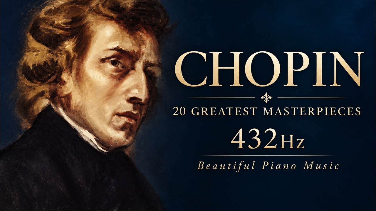 Chopin's 20 Greatest Masterpieces | Beautiful Piano Music That