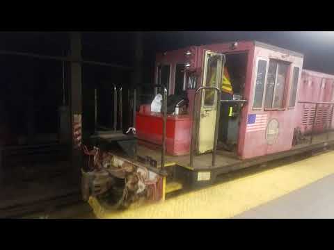 The NYCT OLD VacTrak Service Train