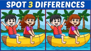 【Spot the difference】Master Your Mind in 10 minutes! Can You Find All?【Find the difference】