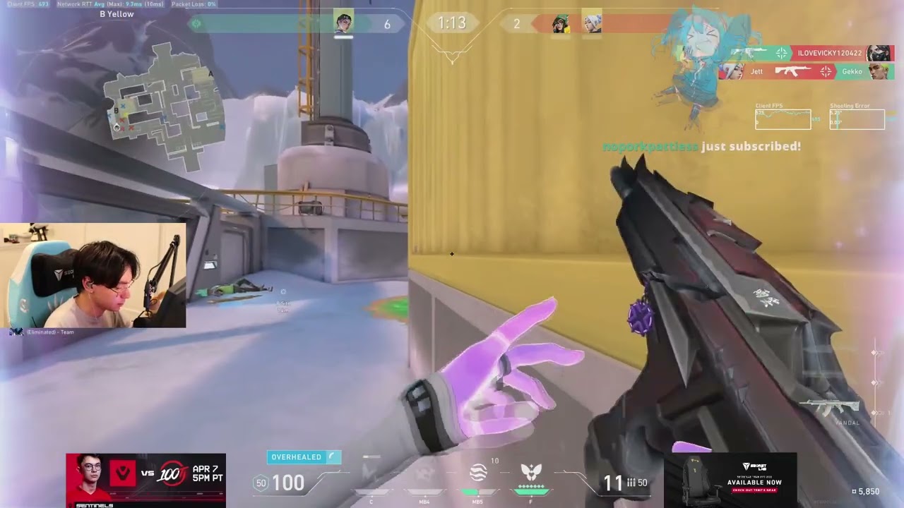 SEN TenZ Dominates: Incredible 4K with Clove in Icebox!😎😎