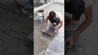 Tiles लगाने का सही तरीका 💯 | Mistri Skill #TilesFitting #MistriKaKamal #TileWork