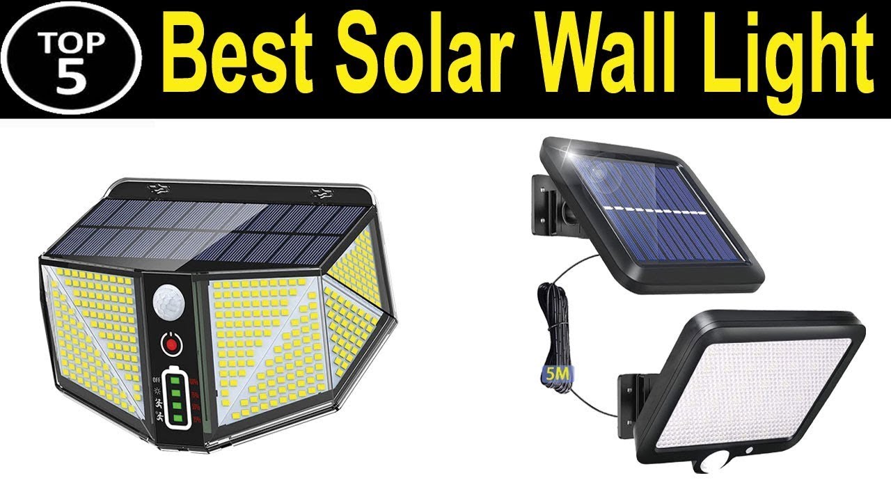 TOP 5 BEST Solar Wall Light Review On Aliexpress
