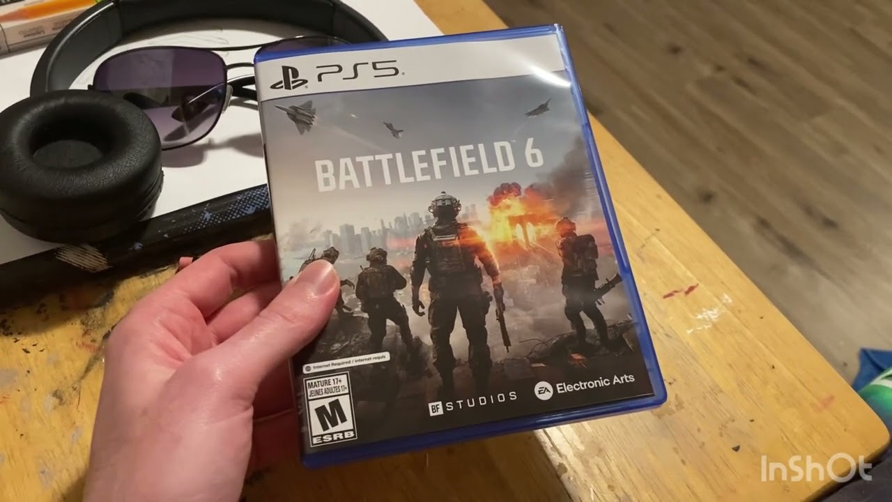 PS5 Standard Game Battlefield 6 Unboxing Video