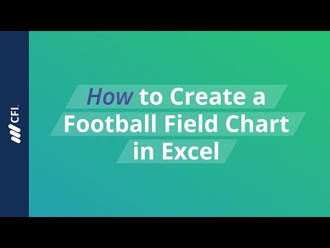 How To Create Football Field Valuation Chart In Excel