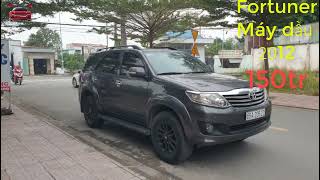 Fortuner Đời 2012 GIÁ 150TR máy dầu bản G số sàn Xe OTO Lướt