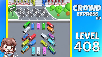 Crowd Express Level 408 Solution Walkthrough