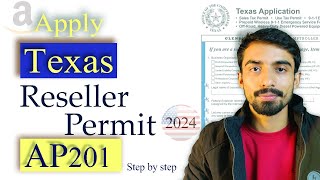 How to get a Texas Reseller s Permit or Certificate Offline 2024
