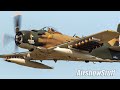 Mixed Warbird "Missing Man" Flyover and Flybys - Northern Illinois Airshow 2021