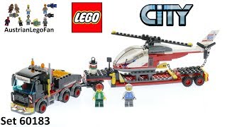 Lego City 60183 Heavy Cargo Transport Speed Build