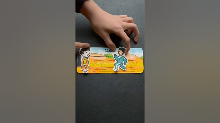 Make A Red Light Green Light Squid Game Card｜DIY squid game red light green light craft #shorts