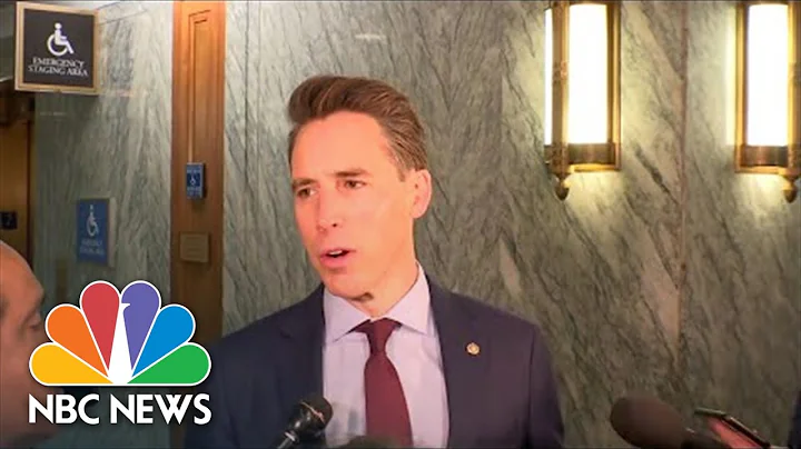 'I don't Regret Anything': Hawley Responds To Clip...