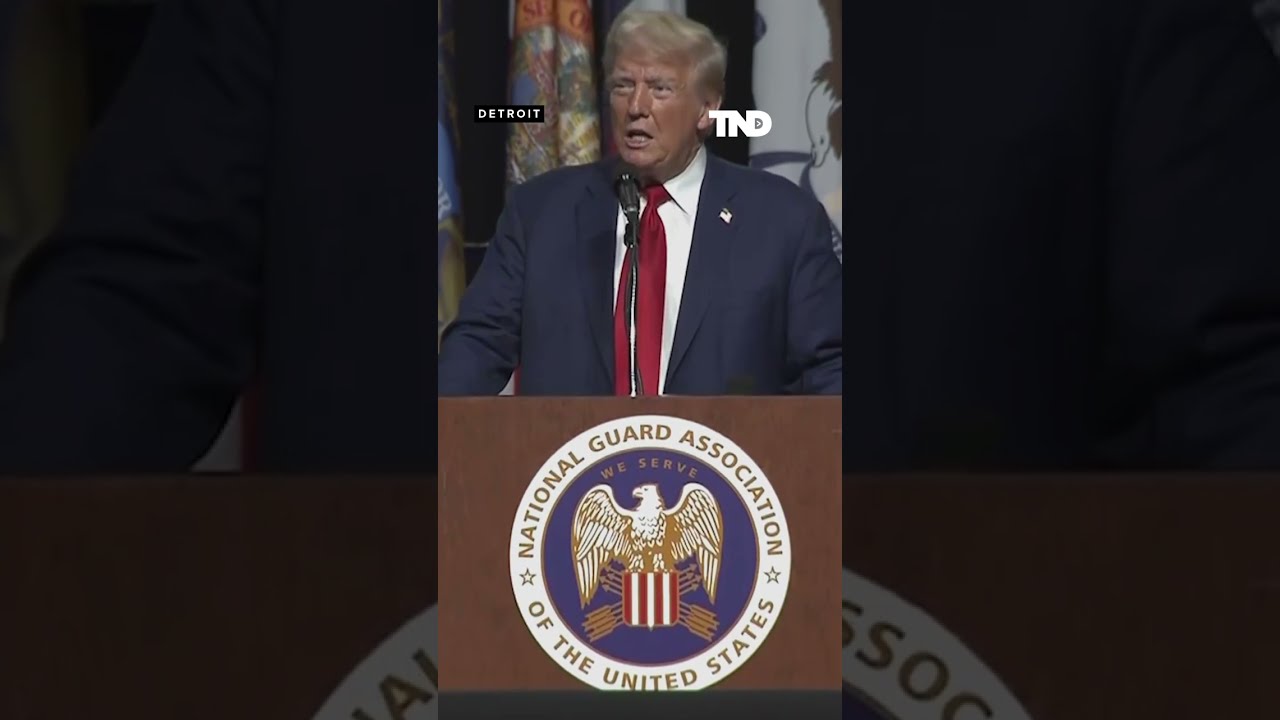 Trumps vows National Guard Association pay raises while speaking in Michigan