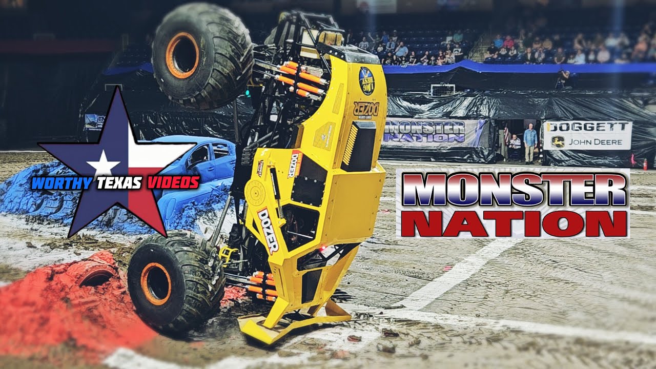 Getting BIG AIR in Beaumont Tx for Monster Nation. (02/20/26)