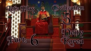 Part 6: Let's Play Civilization 5, Brave New World, Korea, Deity