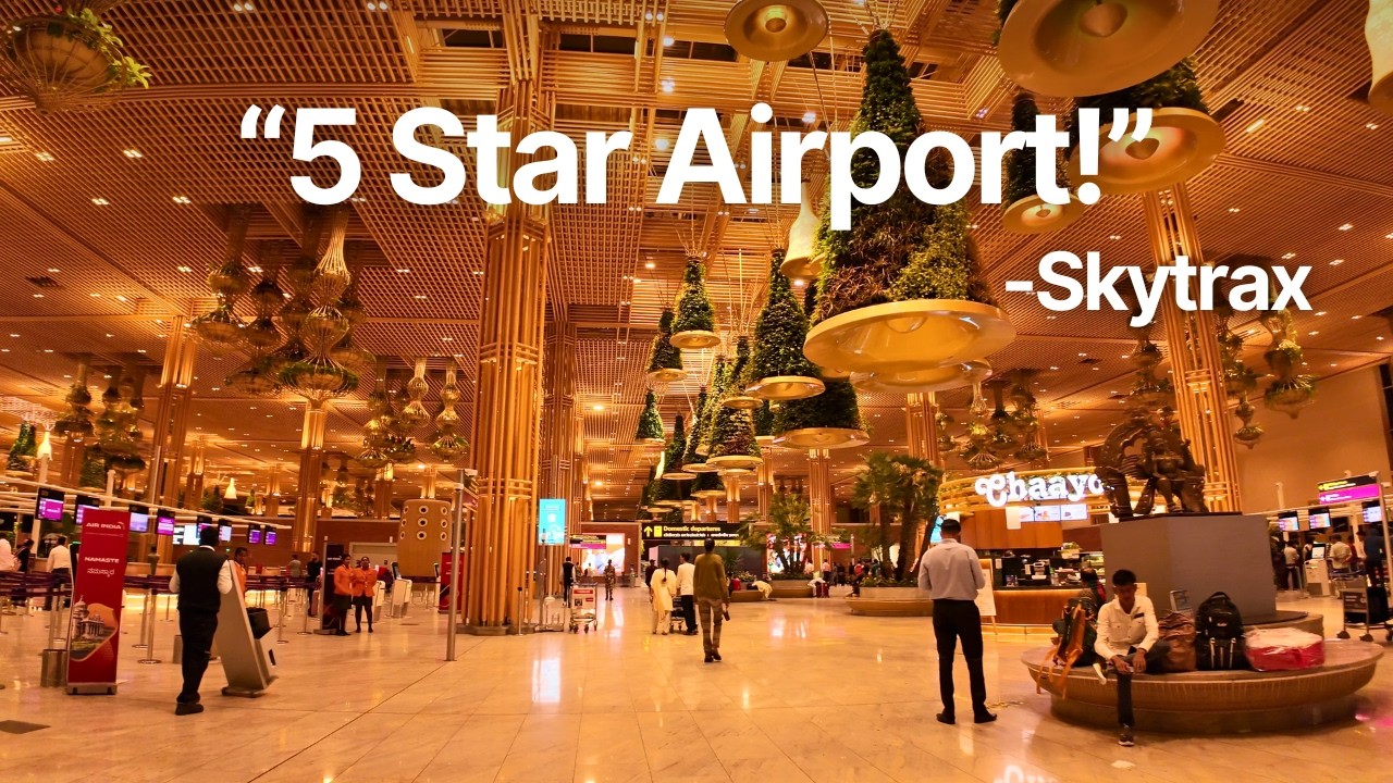 India's Best Airport → 2 Cities → 1 A350: Air India Premium Economy Trip Report