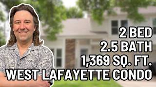 2 Bedroom 2.5 Bath - 1,369 Square Feet - West Lafayette Condo