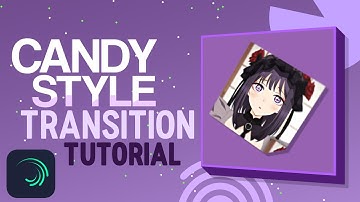 candy style transition tutorial on alightmotion❤️✨ | paperfold with scale spin  | ae inspired