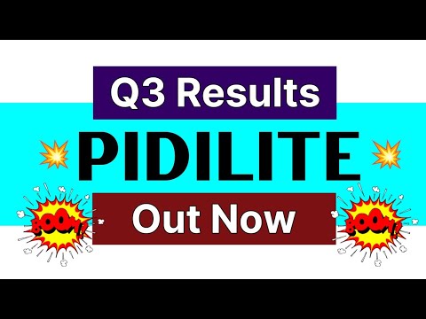 Pidilite q3 results • Pidilite industries q3 results 2025 • Pidilite ...