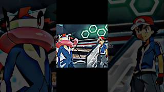 ASH VS SCEPTILE || SAWYER VS GRENINJA ||#pokemon #shorts #anime
