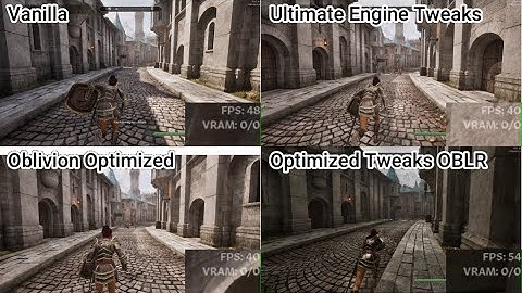 PERFORMANCE MODS COMPARISON - Oblivion Remastered #Oblivion