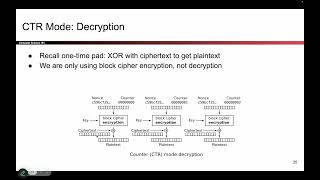 [Cryptography3, Video 8] CTR Decryption