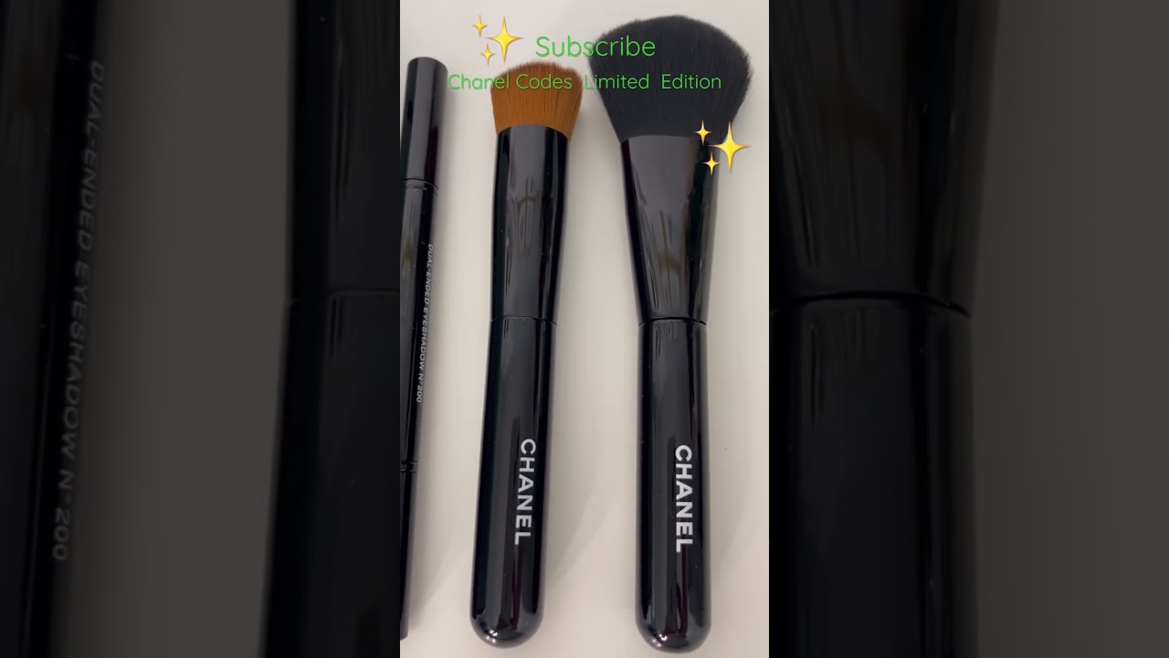 CHANEL CODE Limited Edition Brush Set. What Is Your Code?  #chanelcodebrushes #chanelcodecouleur 