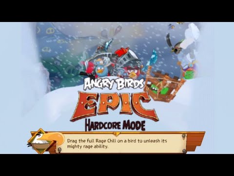 Angry Birds Epic Hardcore mod - Slingshot Woods 1